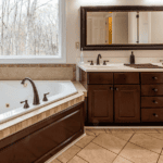 how to maintain and clean bathroom cabinets